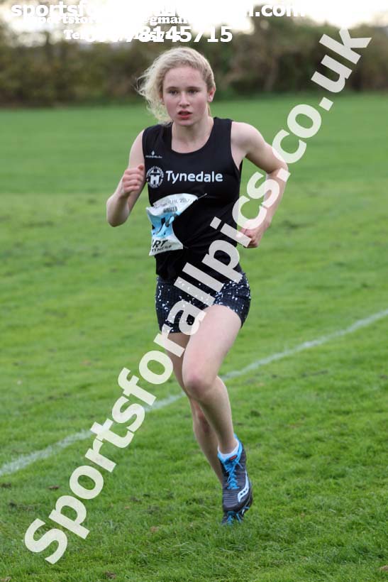 Girls under-15s, Sherman Cup and Davison Shield, Temple Park, South Shields. Photo:  David T. Hewitson/Sports for All Pics